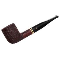 Lorenzetti Rusticated Billiard with Double Brass Ring (Tapered Stem)