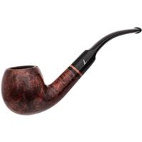 Lorenzetti Smooth Bent Apple with Briar Ring (Saddle Stem)