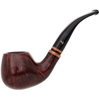 Lorenzetti Smooth Bent Brandy with Double Briar Ring (Tapered Stem)