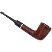 Lorenzetti Smooth Bent Dublin with Nickel Band (Saddle Stem) (9mm)