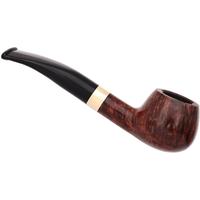 Lorenzetti Smooth Bent Pot with Brass Band (Tapered Stem)