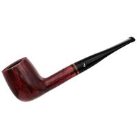 Lorenzetti Smooth Red Billiard with Briar Ring (Tapered Stem)