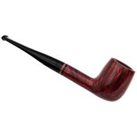 Lorenzetti Smooth Red Billiard with Briar Ring (Tapered Stem)