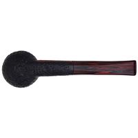 Valbruna Sandblasted Bent Billiard with Cumberland Stem (Calypso)