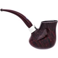 Valbruna Smooth Brown Volcano with Cumberland Stem and Silver (Two Jellyfish) (Calypso)