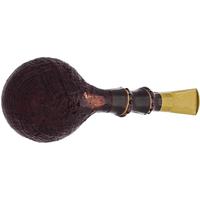Xin Pipes Sandblasted Acorn with Bamboo