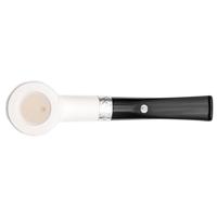 Barling Ivory 1812 Meerschaum Smooth with Silver (with Case) (9mm)