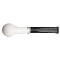 Barling Ivory 1812 Meerschaum Smooth with Silver (with Case) (9mm)