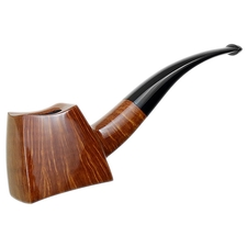 Smio Satou Smooth Paneled Volcano with Japanese Lacquer and Gold