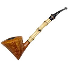 Smio Satou Smooth Bent Dublin with Bamboo and Tsuishu
