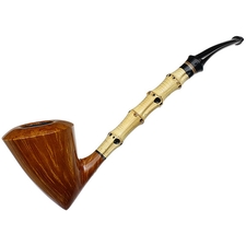 Smio Satou Smooth Bent Dublin with Bamboo and Tsuishu
