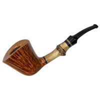Smio Satou Smooth Bent Dublin with Bamboo and Tsuishu
