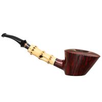 Smio Satou Smooth Bent Dublin Sitter with Bamboo and Tsuishu