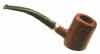 Ser Jacopo Smooth Cherrywood with Silver Band (L1)