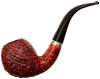 Ser Jacopo Sandblasted Bent Ball with Silver (S2)