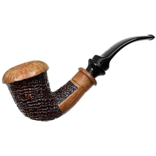 Ser Jacopo Partially Sandblasted Calabash Delecta (S2) (Maxima)