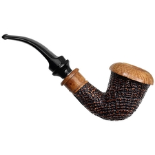 Ser Jacopo Partially Sandblasted Calabash Delecta (S2) (Maxima)