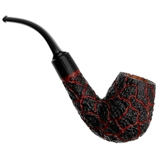 Ser Jacopo Maior Partially Sandblasted Bent Billiard (S1)