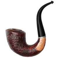 Ser Jacopo Insanus Sandblasted Bent Dublin Sitter with Silver (S2) (D) (8)