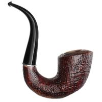 Ser Jacopo Insanus Sandblasted Bent Dublin Sitter with Silver (S2) (D) (8)