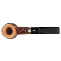 Ser Jacopo Picta Picasso Rusticated Bent Billiard with Silver (06) (R1) (C)
