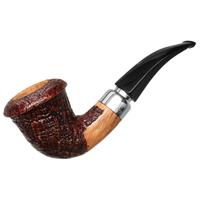 Ser Jacopo Sandblasted Calabash with Silver (S2) (C)