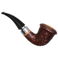 Ser Jacopo Sandblasted Calabash with Silver (S2) (C)