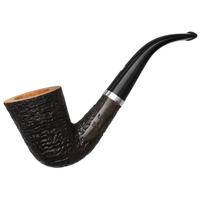 Ser Jacopo Sandblasted Bent Dublin with Silver (S1) (A)