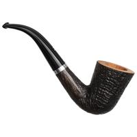 Ser Jacopo Sandblasted Bent Dublin with Silver (S1) (A)