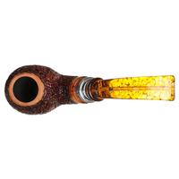 Ser Jacopo Historica 2020 Pulchra Rusticated Bent Apple Sitter with Silver (R1)