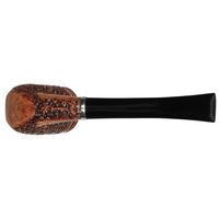 Ser Jacopo Picta Miro Rusticated Bent Billiard with Silver (R1) (C) (04)