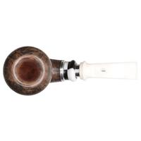 Ser Jacopo Albus et Niger Pulchra Smooth Calabash with Silver (L) (D)