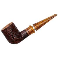 Ser Jacopo Delecta Sandblasted Billiard with Silver (S2) (C)