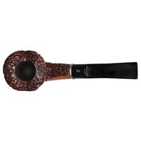 Ser Jacopo Picta Miro Rusticated Bent Pot with Silver (R1) (C) (09)