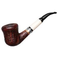 Ser Jacopo Historica 2021 Picta Van Gogh Sandblasted Bent Billiard with Silver (S2) (1) (20)