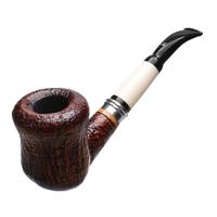 Ser Jacopo Historica 2021 Picta Van Gogh Sandblasted Bent Billiard with Silver (S2) (1) (20)