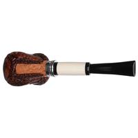 Ser Jacopo Historica 2021 Picta Van Gogh Rowlette Rusticated Bent Billiard with Silver (1) (22)