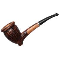 Ser Jacopo Picta Van Gogh Sandblasted Cutty with Silver (S2) (C) (2)