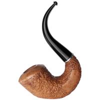 Ser Jacopo Insanus Spongia Rusticated Bent Dublin Sitter with Silver (R2) (D) (8)