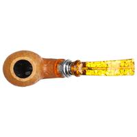 Ser Jacopo Historica 2020 Spongia Pulchra Sandblasted Bent Apple Sitter with Silver (S3) (43)