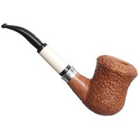 Ser Jacopo Historica 2021 Picta Van Gogh Spongia Rusticated Bent Billiard with Silver (R2) (1) (725