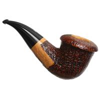 Ser Jacopo Sandblasted Calabash (S2) (A)