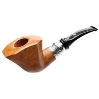 Ser Jacopo Pulchra Smooth Paneled Bent Dublin with Silver (L2) (C)