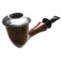 Ser Jacopo 40th Anniversary Historica Smooth Calabash with Silver Cap (L1) (25)