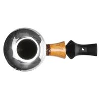 Ser Jacopo 40th Anniversary Historica Rusticated Calabash with Silver Cap (R1) (100)