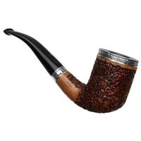 Ser Jacopo Picta Magritte Rusticated Bent Billiard with Silver (R1) (D) (20)
