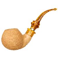 Ser Jacopo Spongia Rusticated Bent Apple with Silver (R2) (C)
