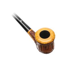 Ser Jacopo Rowlette Rusticated Bent Billiard Churchwarden