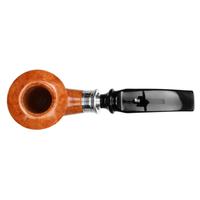 Ser Jacopo La Fume Smooth Bent Billiard with Silver (C)