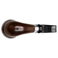 Ser Jacopo Delecta Smooth Calabash with Silver (L1) (D)